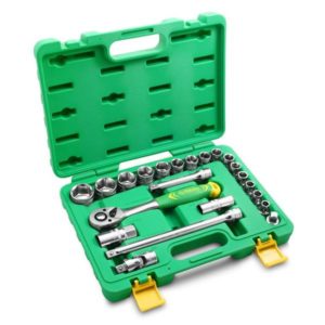 Kunci_Sok_1_2_Inchi_Set_22_Pcs_10-32_mm_6PT_Box_Plastik